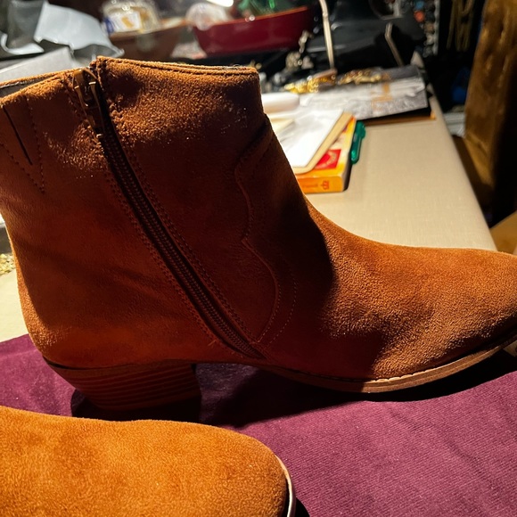 Suede ankle boots - Picture 5 of 7